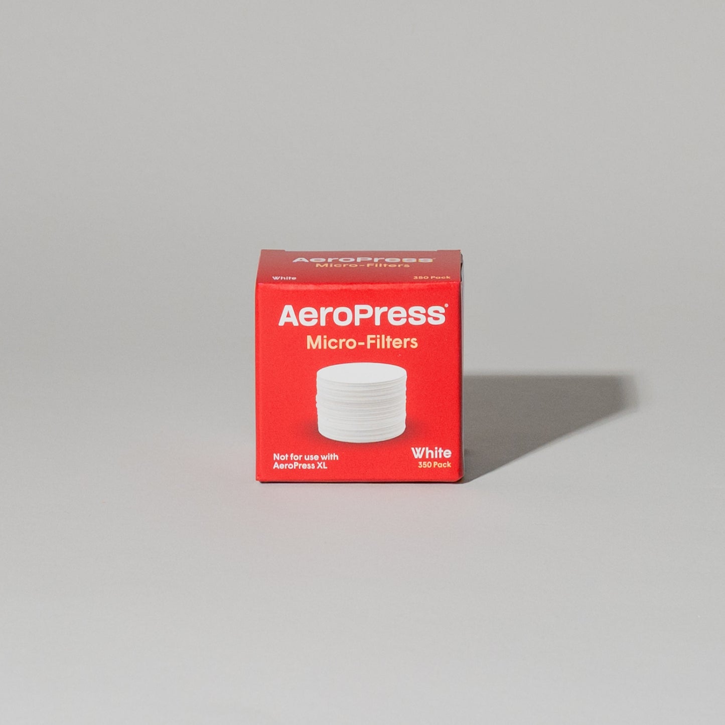 Boîtes de 350 filtres blanc pour Aeropress