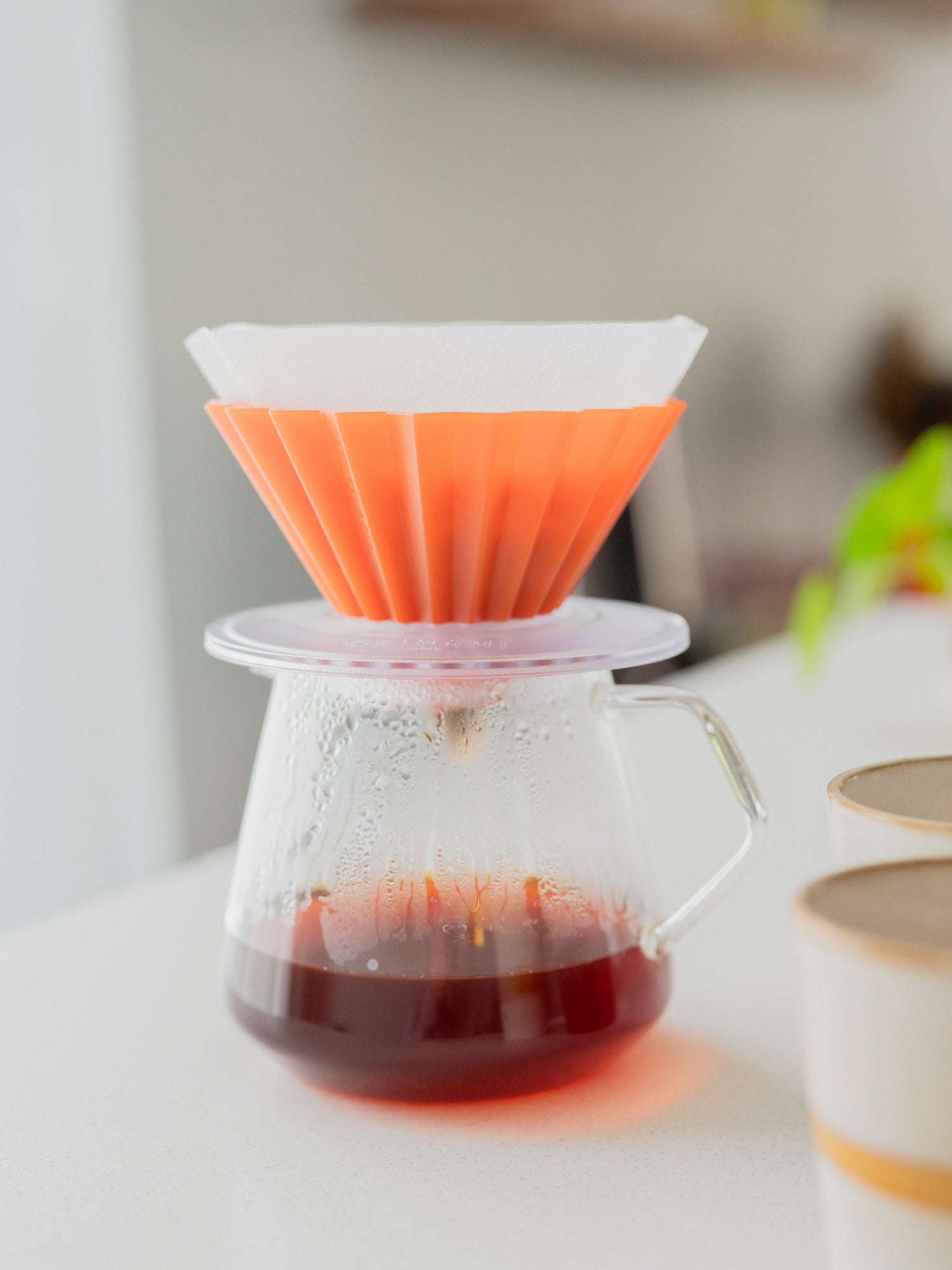 slow coffee origami avec un café du guatemala brio de manifeste