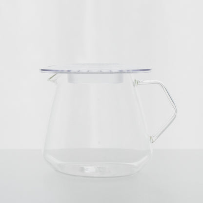 Carafe Kinto en verre avec support de porte filtre origami pour café filtre
