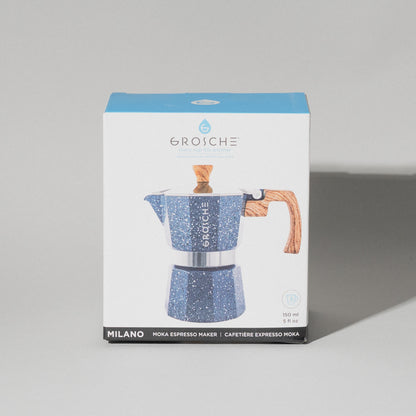 Cafetière à l'italienne Grosche dans sa boîte