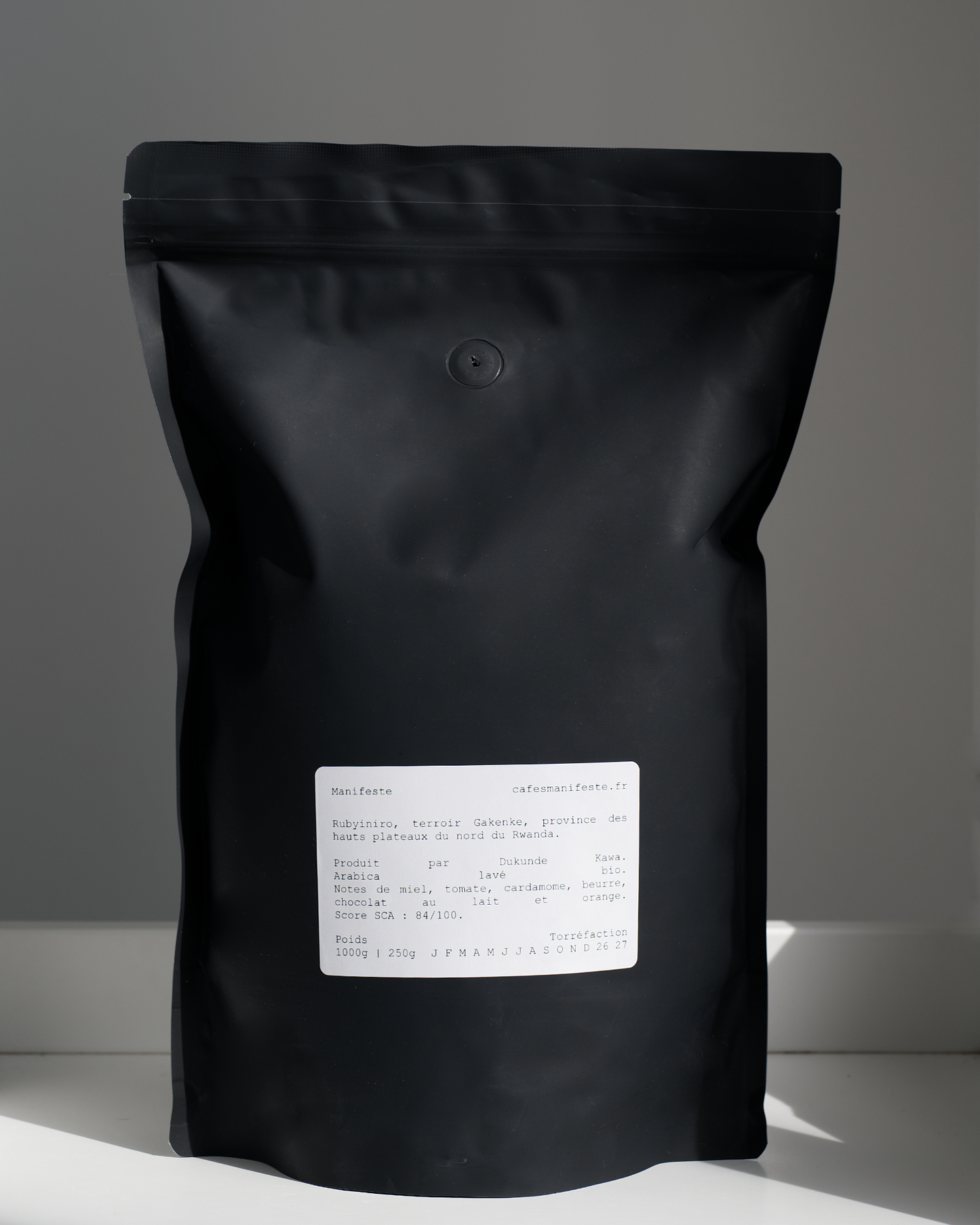 Le café espresso bio en grains Rubyiniro