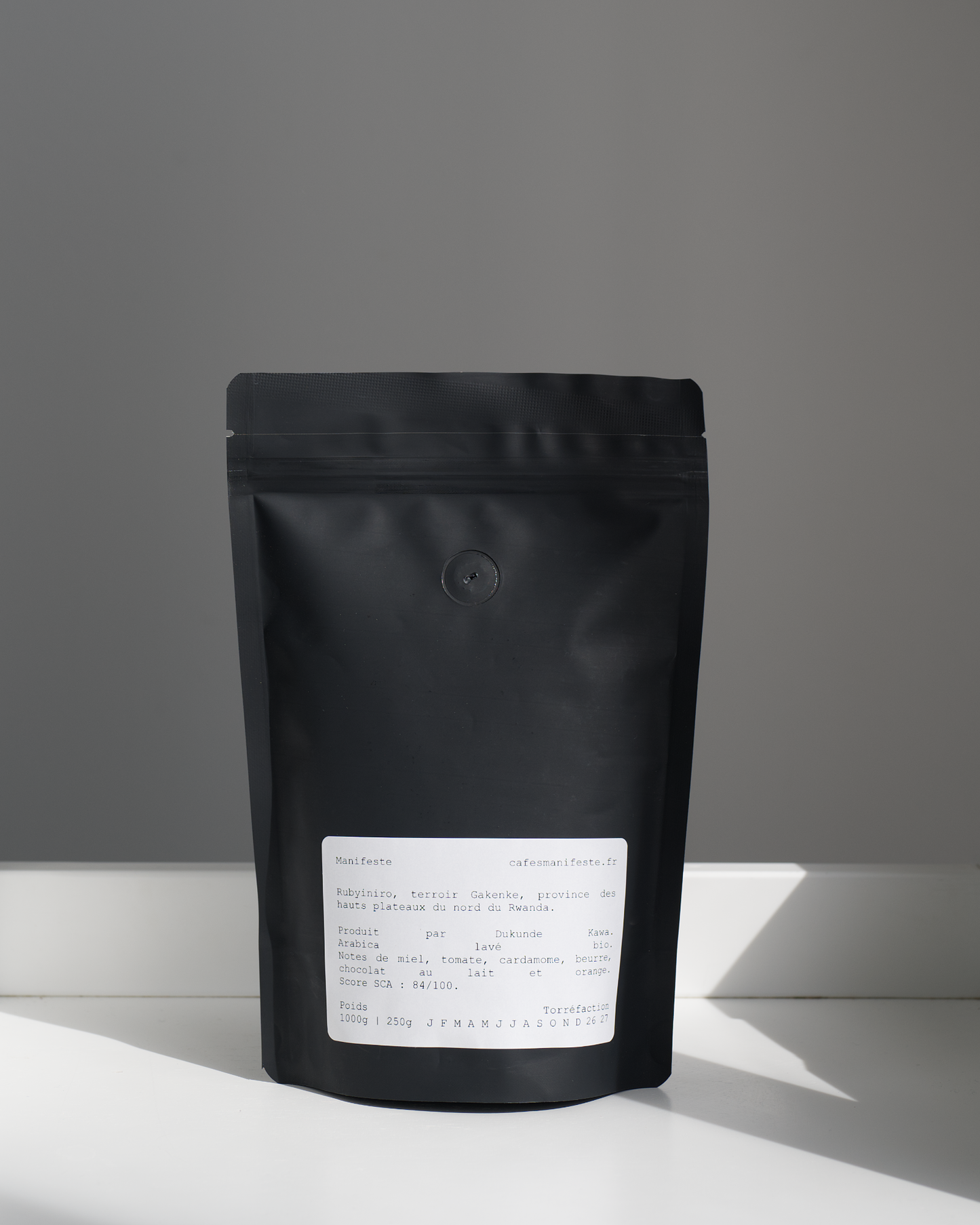 Le café espresso bio en grains Rubyiniro