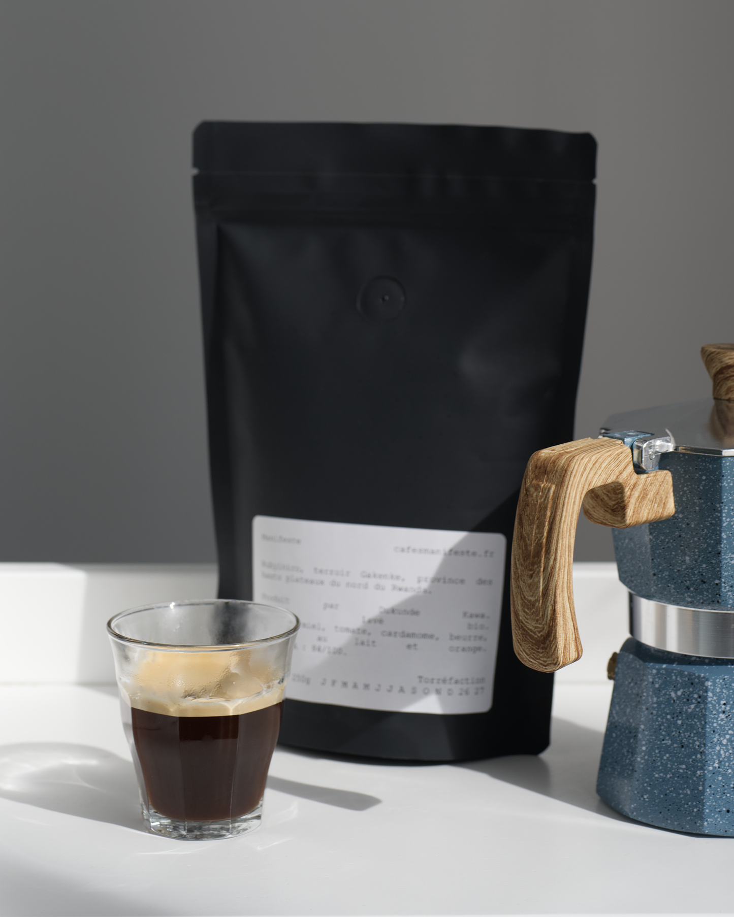 Le café espresso bio en grains Rubyiniro